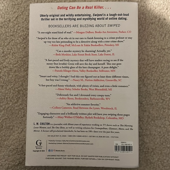 COPY - Swiped - L.M. Chilton ARC - Picture 2 of 3